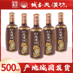 城古天汉坊H20柔雅纯粮食酒浓香型52°高粱酒陕西汉中城固特曲酒