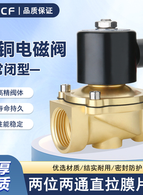 2W舜通电磁阀全铜线圈 4分6分1寸2分AC220VDC24V水阀膜片厂家直销
