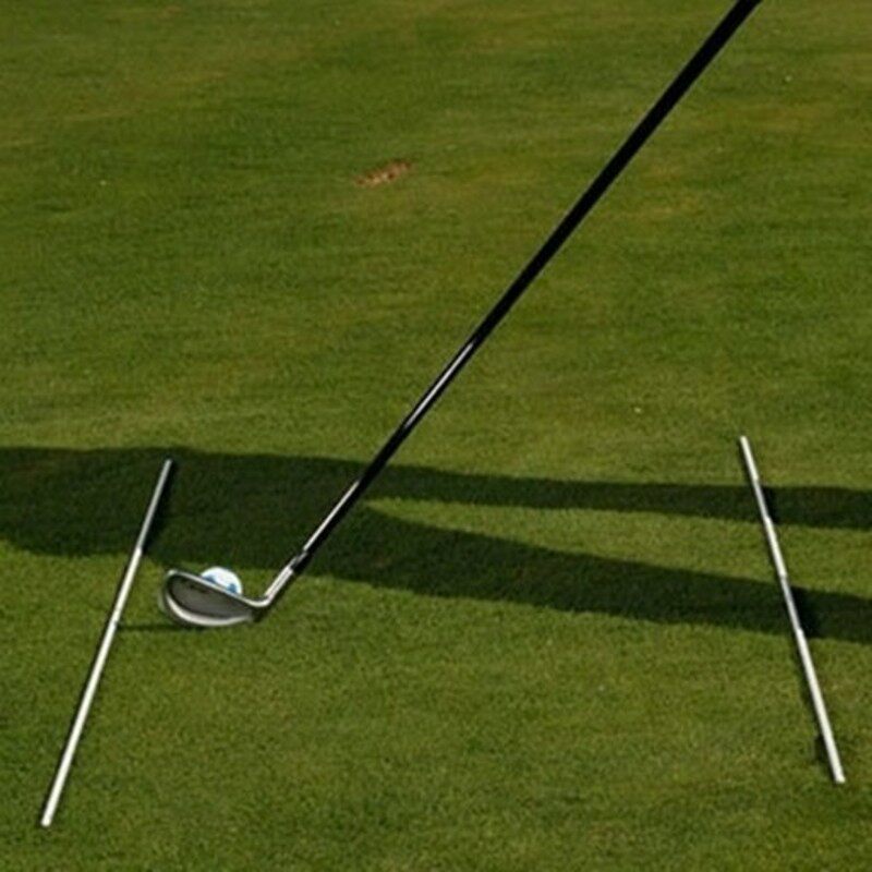 高尔夫挥杆练习方向指示棒推杆辅助线提高准确性初学者姿势练习杆