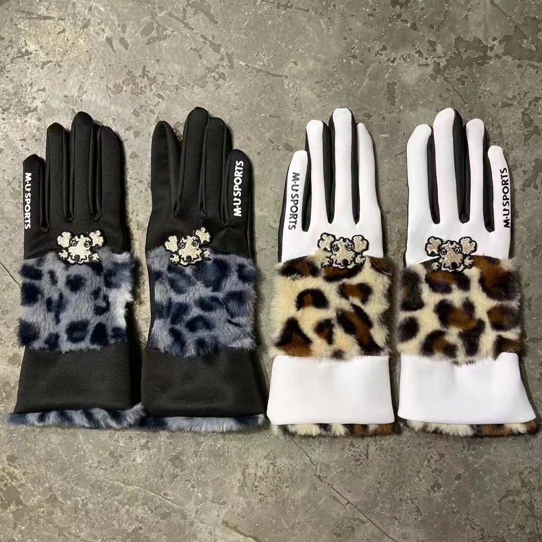 高尔夫女士手套秋冬加厚款