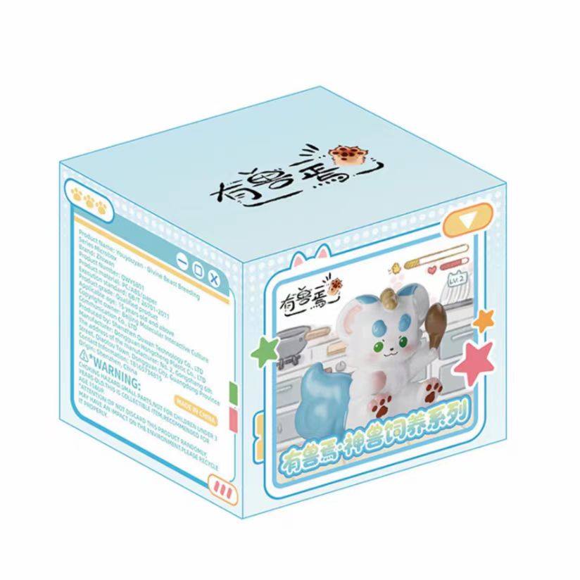有兽焉盲盒神兽饲养场景微盒可爱貔貅小手办周边公仔潮流玩具礼物图片