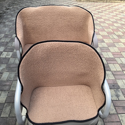 冬季新款电三轮车座套电动三轮车通用毛绒坐垫套雅迪爱玛金箭金彭