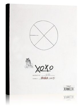 正版现货 EXO-M专辑 XOXO 亲亲抱抱 CD+签名小卡+歌词本 中文版