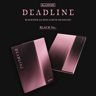 官方正版 BLACKPINK专辑 粉墨mini3辑DEADLINE特典小卡周边CD唱片