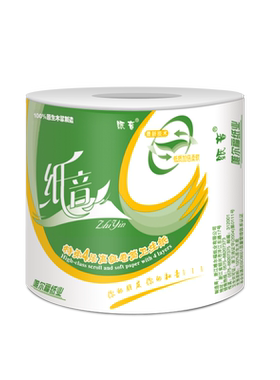 纸音4层130gx20卷特柔有芯卷纸