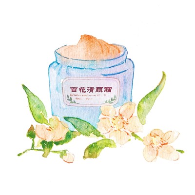 百花清颜霜均衡油油亲妈安心