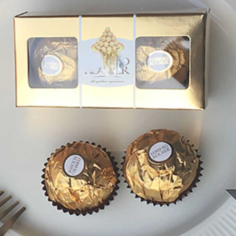 2026款结婚喜糖盒成品中国风费列罗两粒创意镂空盒礼盒