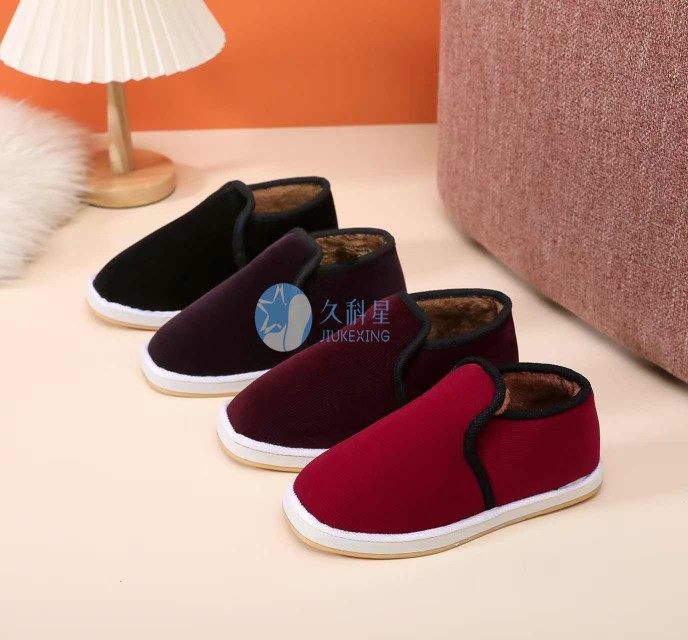 冬季老北京布鞋男女加绒高帮棉鞋一脚蹬套脚防滑中老年居家棉靴B,居家布艺,居家棉拖/棉鞋,淘宝优惠券,粉丝福利购,淘宝优惠卷