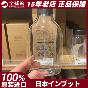 MUJI无印良品便携运动软水壶跑步共聚酯喝水杯迷你水杯 日本限定