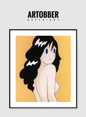 TakeruAmano大气天野健高清客厅餐厅挂画潮流艺术卧室玄关装饰画