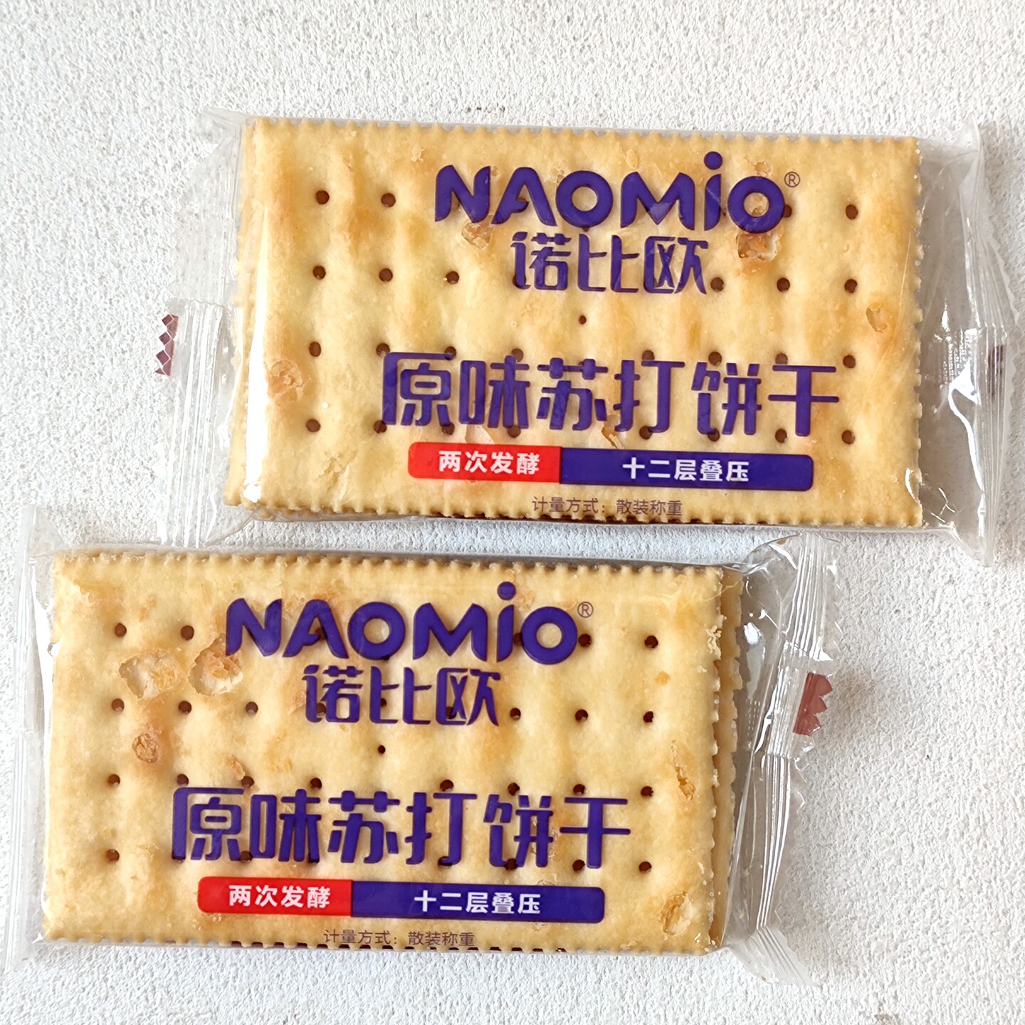 诺比欧原味苏打饼干独立包装散称早餐代餐下午茶休闲零食小吃