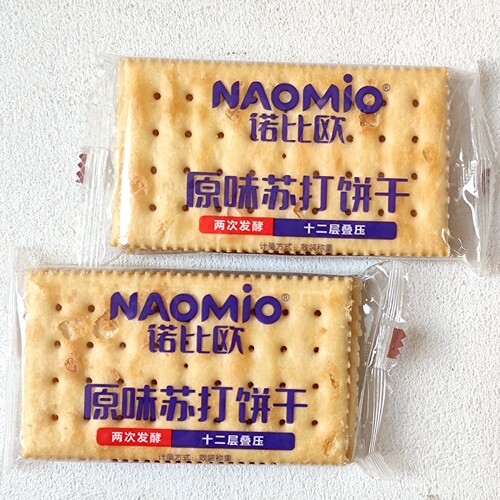 诺比欧原味苏打饼干独立包装散称早餐代餐下午茶休闲零食小吃