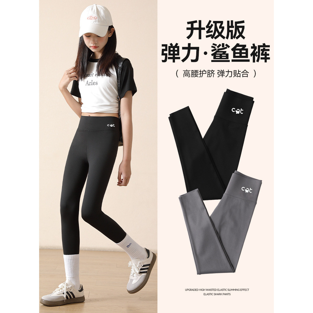 女童鲨鱼裤秋季外穿长裤