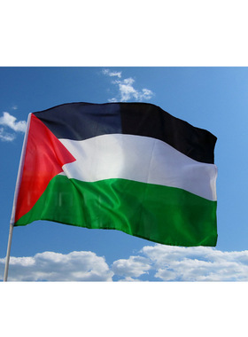 90*150cm 3*5ft 巴勒斯坦国旗 Palestine FLAG旗帜徽章新款魔术贴