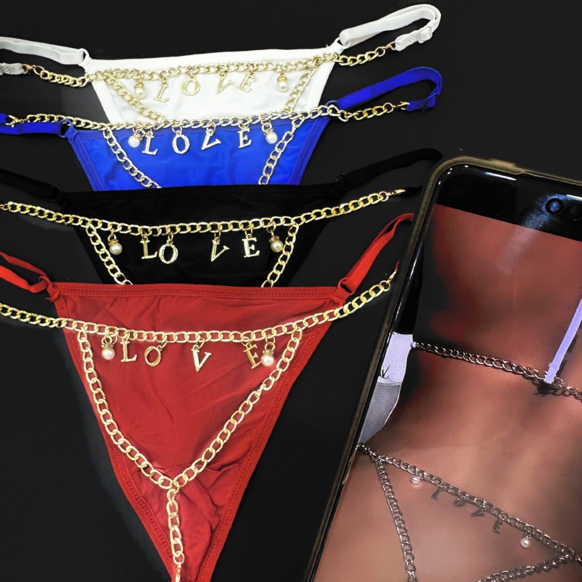 吊坠链条字母一根绳子丁字裤T裤大码极小超小细线b缝内裤女生性感,女士内衣/男士内衣/家居服,男三角内裤,淘宝优惠券,粉丝福利购,淘宝优惠卷