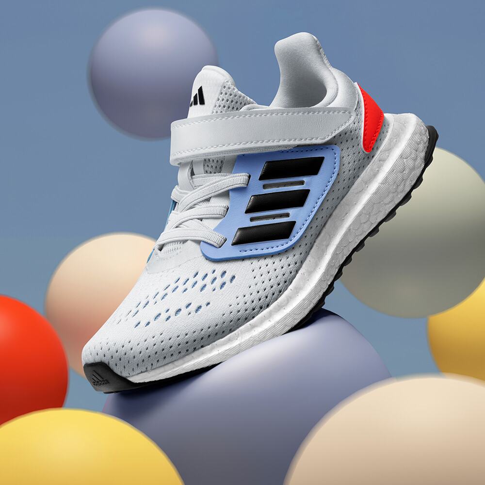 阿迪达斯Pureboost22网面透气减震轻便运动鞋儿童ID8480|ID8479