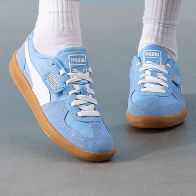PUMA彪马德训鞋蓝色夏季男女鞋Palermo休闲运动鞋T头鞋 403953-02