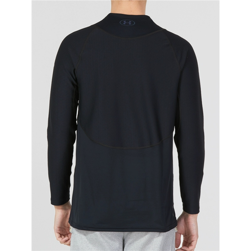安德玛UA健身训练速干运动长袖T恤男春夏季透气套头打底衫1373807