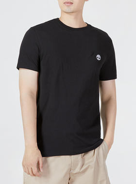 Timberland添柏岚袖男士户外休闲圆领运动透气T恤A2EKJ A6B6M620