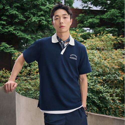 阿迪达斯男子短袖翻领POLO衫JD0331|JD0332|JD0333