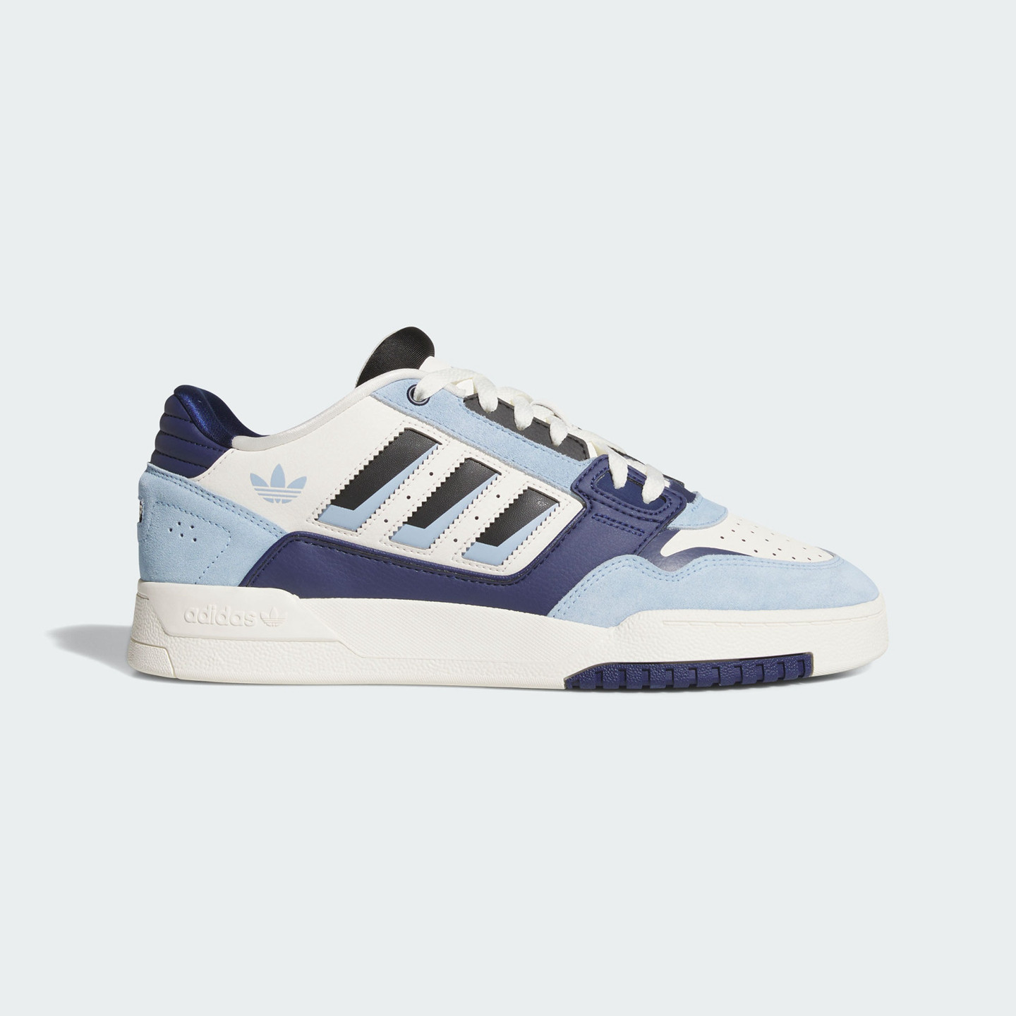 阿迪达斯三叶草男DROP STEP LOW 2.0 复古篮球风板鞋运动鞋KJ1109