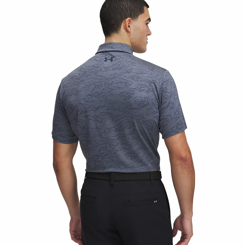 安德玛UA秋夏新品Tour Tips男子高尔夫运动短袖Polo衫1389846-044