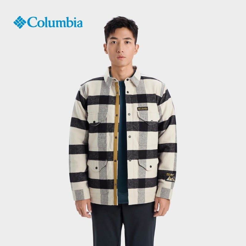 Columbia哥伦比亚户外25秋冬新品男士夹棉衬衫翻领休闲棉服WE4925,户外/登山/野营/旅行用品,保暖棉衣,淘宝优惠券,粉丝福利购,淘宝优惠卷