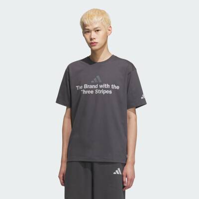 阿迪达斯男子纯棉短袖圆领T恤KF0122|KF0123|KF0124