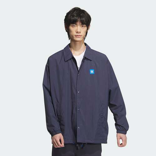 阿迪达斯男街头滑板文化复古运动宽松翻领夹克外套JC6841|JC6842