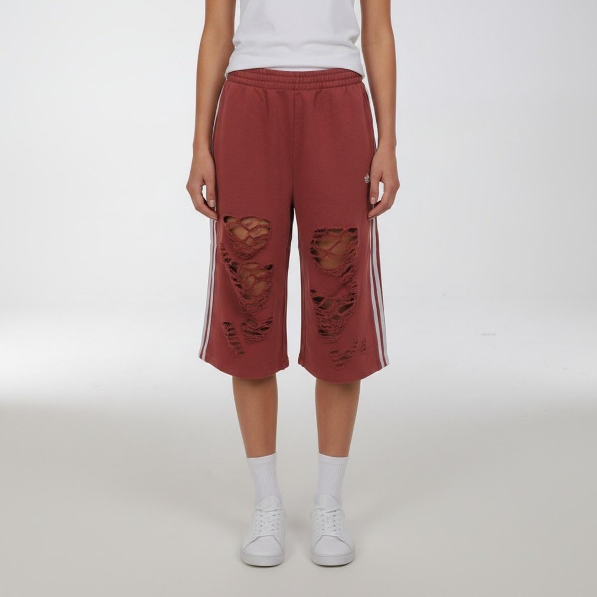 adidas阿迪达斯三叶草女子KNIT JORTS W运动休闲中裤LE7123