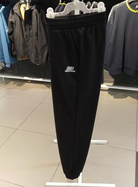 新款斯凯奇裤子女裤训练运动裤休闲裤透气卫裤L322W059 L421W035