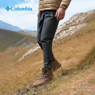 Columbia哥伦比亚户外男子拒水干爽抓绒内里徒步旅行长裤XE5551
