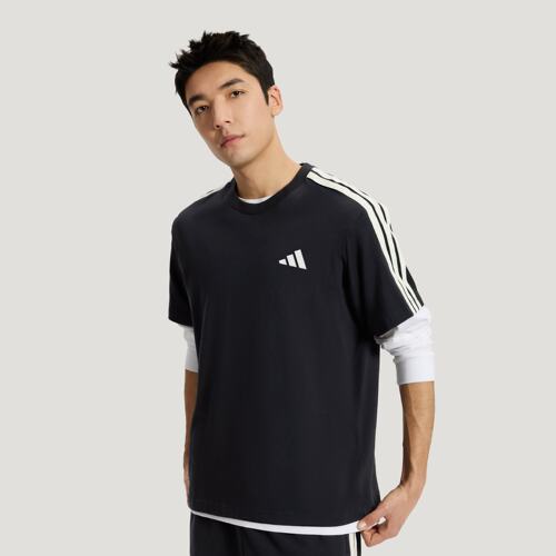阿迪达斯运动休闲男子运动休闲短袖T恤KR2490|KR2491|KR2492