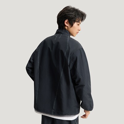 阿迪达斯男子机能夹克 拒水梭织宽松早春外套KU5308|KU5309