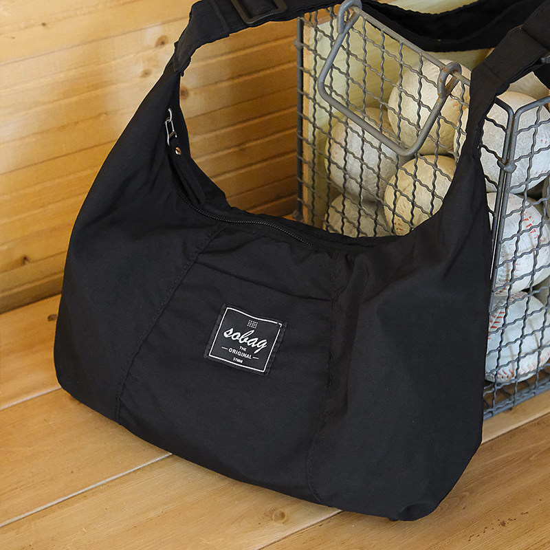 sobag休闲简约中款单肩斜挎布包女日系百搭防水尼龙布通勤饺子包,箱包皮具/热销女包/男包,通用款女包,淘宝优惠券,粉丝福利购,淘宝优惠卷