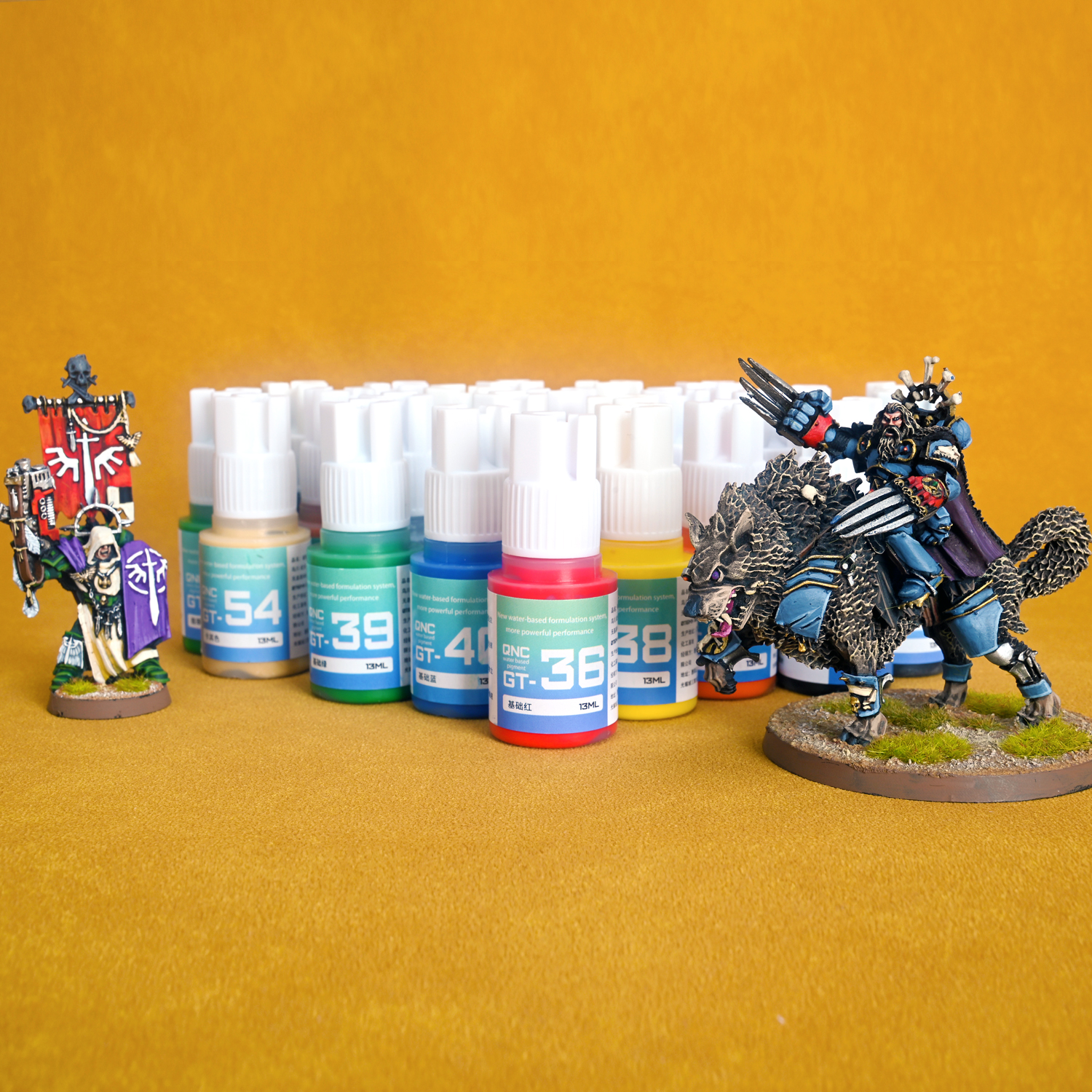 GT笔涂基础色水性漆青鸟川高达