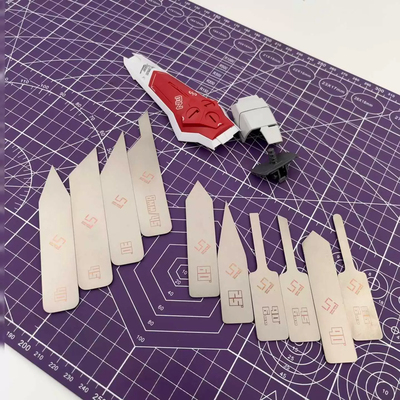 不锈钢打磨板丨高达模型工具丨  打磨板丨模型制作工具 丨小明