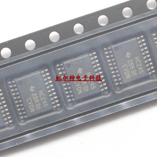 贴片逻辑IC HC245 74HC245PW SN74HC245PWR TSSOP20密脚 原装