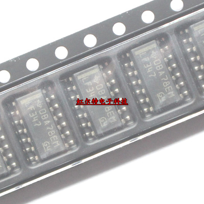 贴片运放 LF347 LF347DR SOP14 四运放 放大器 进口原装