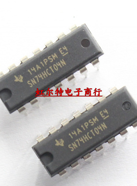 集成芯片IC SN74HCT04N SN74HC04N 74HC04 74HCT04 DIP14直插原装