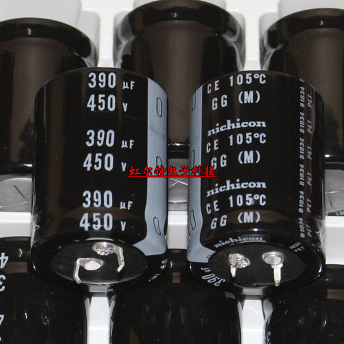 日本尼吉康电解电容 450V390UF 30x40 代 450V330UF GG系列105度