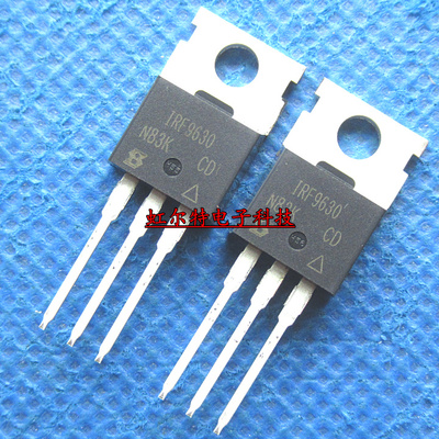 直插三极管 IRF9630 IRF9630PBF F9630 200V6.5A TO-220 进口原装
