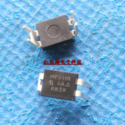 MOS场效应管 IRFD110 IRFD110PBF FD110 DIP4 1A100V 4脚 原装