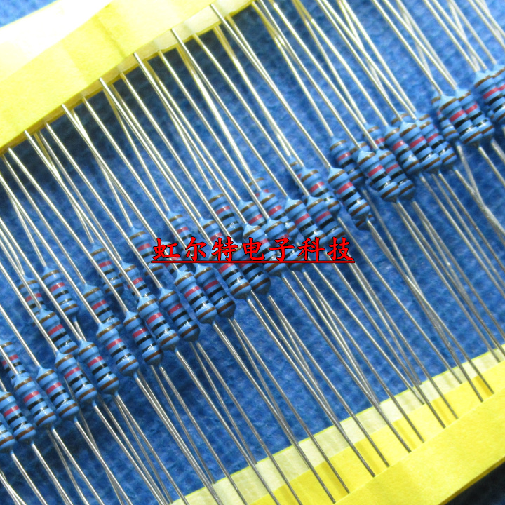 1/4W金属膜电阻 47K 47K欧 1% 0.25 铜脚 47KR 47千欧(100只)