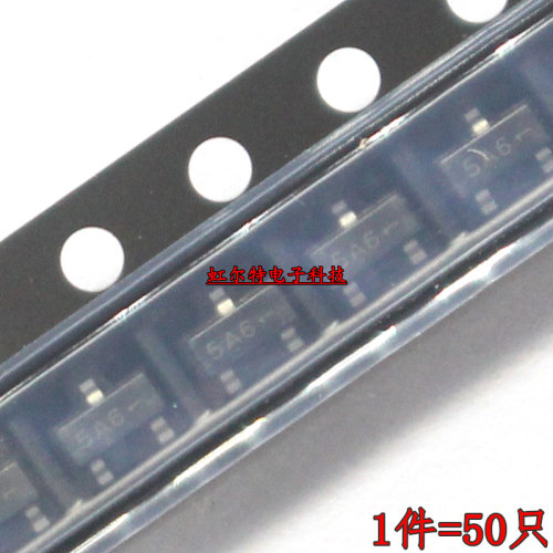贴片三极管 MMBZ5V6A MMBZ5V6ALT1G 5A6 SOT23 稳压二极管 原装