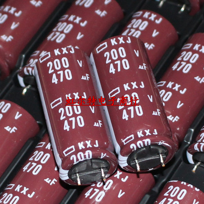 黑金刚电解电容 200V470UF 470UF200V 18x40 KXJ高频长寿命105度