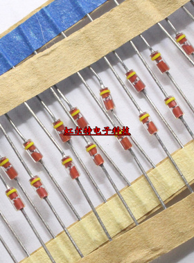 检波二极管 1N34A IN34A 1N34 1S1588 IS1588 DO35 原装50只