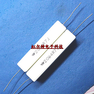 4.7欧 4.7R 原装 20W4.7RJ 10只 卧式 20W4R7J 20W水泥电阻 RX27
