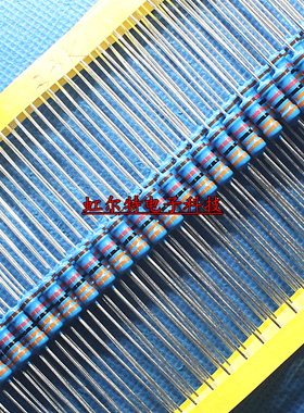 1W金属膜电阻 33K 33千欧 1% 1W色环电阻 33KR 台产铜脚100只10元