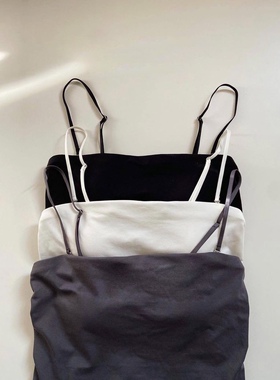 日本代购优衣库AIRism棉混纺bra吊带可拆467222 473998加长479089